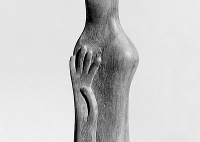 דמות ויד, 1958, עץ טיק