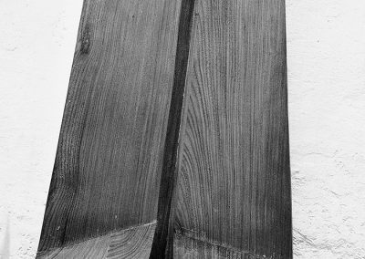 נוף, 1975, תבליט, עץ טיק